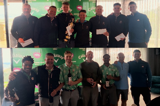Congratulations to all the teams on a fantastic weekend of Super League action at Simola Golf Estate! Four exciting rounds of singles match play produced some outstanding golf and a tightly contested leaderboard. 2026 Super League Log after Round 4: 🥇1st – Fancourt | 8 points (20.5 games) 🥈2nd – Southern Cape Invitational | 7 points (18.5 games) 🥉3rd – George | 6 points (19 games) 4️⃣Knysna | 5 points (14 games) 5️⃣Simola | 4 points (17 games) 6️⃣Mossel Bay | 0 points (1 game) A sincere thank you to Simola Golf Estate for once again hosting this outstanding annual event. Your continued support and hospitality play a huge role in the success of the Super League. Well played to every player who represented their club with pride. We look forward to next year!