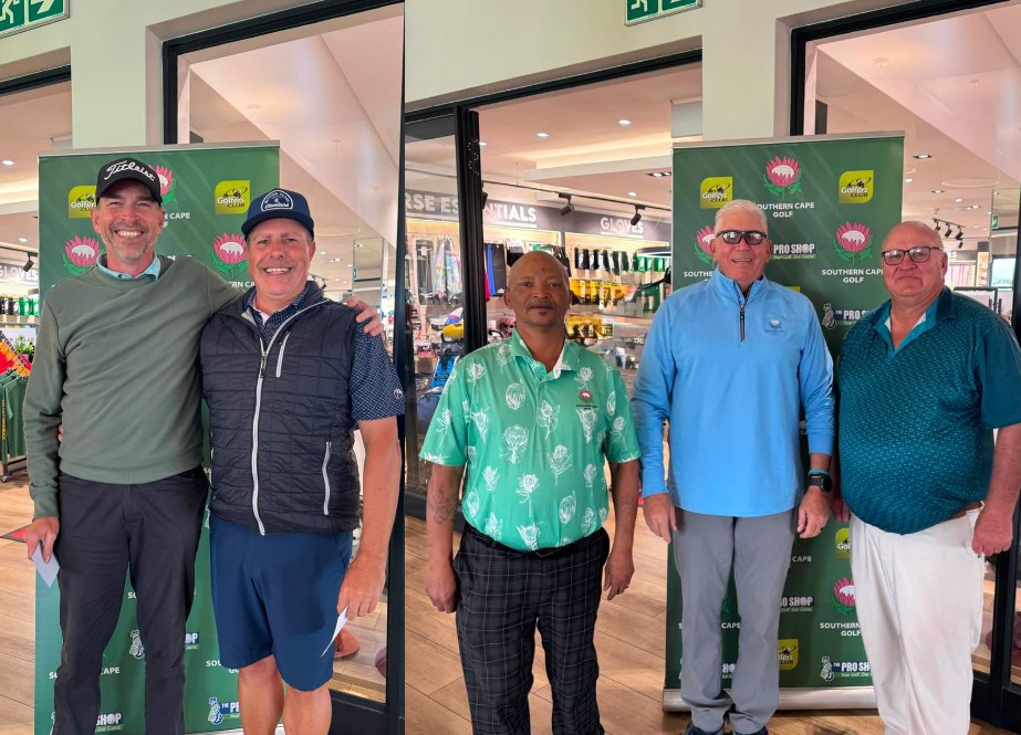 Congratulations to all the prize winners at the 2026 Kingswood Senior Open, hosted by the Southern Cape Golf Union. A-Division (Gross) 🥇Tied 1st: Graham Daubern – 75 (+3) 🥇Tied 1st: Jan Barnard – 75 (+3) 🥉3rd: William Skinner – 76 (+4) Stableford 🥇1st: Derek Tuchten – 40 points 🥈2nd: Andre van der Westhuizen – 39 points 🥉3rd: Hennie le Roux – 36 points 🏅Tied 4th: Greg Heuer – 35 points 🏅Tied 4th: Jacques Theron – 35 points A sincere thank you to Kingswood Golf Estate for hosting another excellent Senior Open and to all the players who participated. We appreciate your support and look forward to welcoming everyone back at the next Southern Cape Golf event.