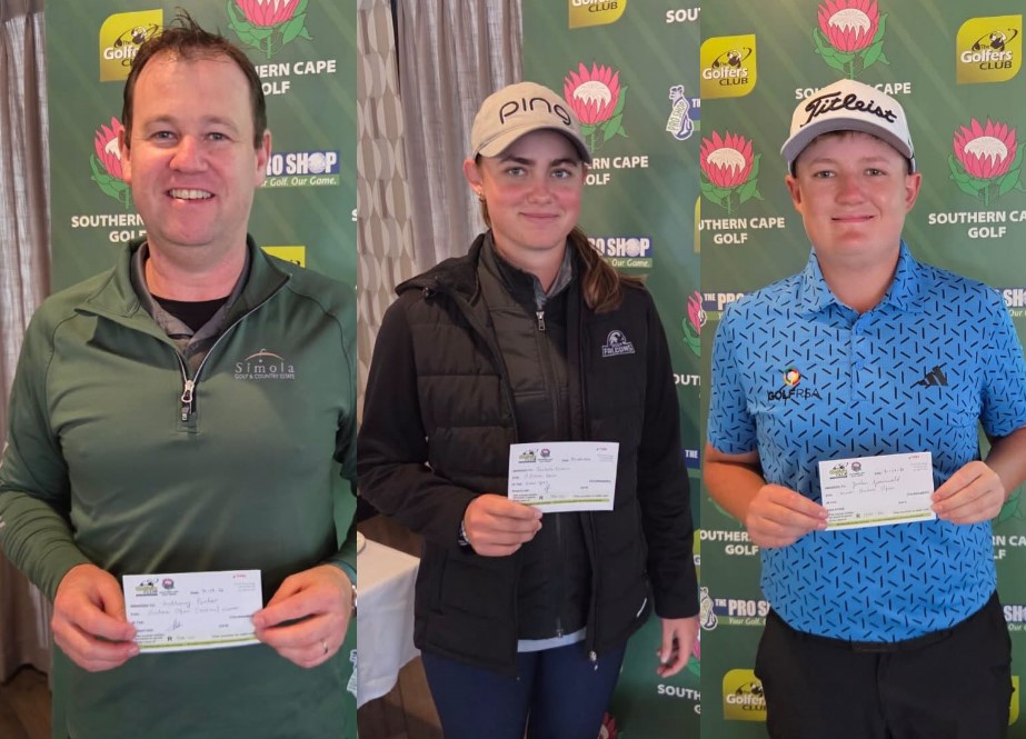 Congratulations to all the winners of the 2026 Oubaai Open! 👏 🏆A-Division 🥇Jordan Groenewald – 66 (-6) 🥈Othimna Matiwana – 69 (-3) 🥉Stephan Swigelaar – 72 🏆Mid-Am Division 🥇Anthony Parker – 71 (-1) 🏆A-Division Women 🥇Isabella Ferreira – 69 (-3) 🏆Stableford Division – Men & Women 🥇Gou Xinya – 39 Points C- in Congratulations to all the winners on their fantastic performances! 👏⛳️Thank you to everyone who participated and contributed to another great event.