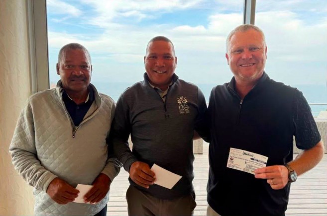 Congratulations to all the winners and prize recipients at the 2026 Pinnacle Point Senior Open! 👏  🏆A-Division   Tied🥇 Ivan Williams & Ian Norgarb (-5)  🥉Henk Geldenhuys (0)  🏆Stableford Division   🥇James Ohlson (37p)  🥈Bernard Liebenberg (35c-in)  🥉Graham Daubern (35c-out)  🏅Derek Tuchten (35c-out)  🏅Kelvin Muller (34c-in)  A fantastic day of golf at Fancourt, with some excellent performances across all divisions. Congratulations to everyone who took part, and well played to our winners!
