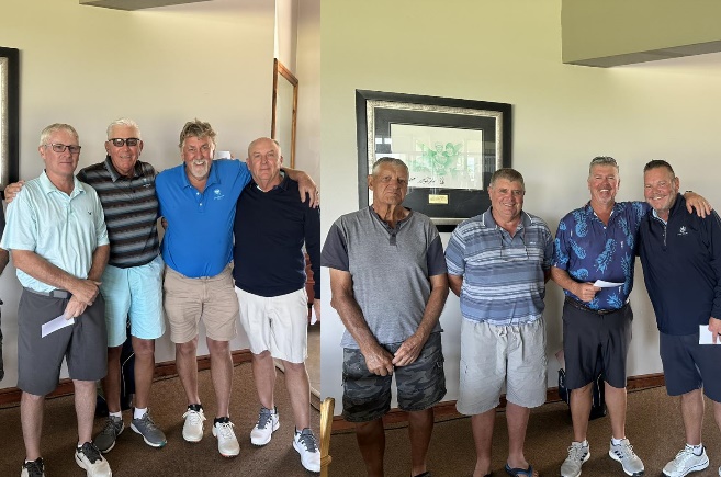 Congratulations to the following players on their achievements at this year’s championship  A-Division:  1st- Titch Moore (-5)  2nd- Peppy Blake (+7) c-in  3rd- Deon De Villiers (+7) c-out  Stableford Division:  1st- Janus Byles (35p)  2nd- Kobus Landman (34p)c-in  3rd- James Ohlson (34p)c-out  4th- Derek Tuchten (34p)c-out  5th- Stephen Clark (33p)c-in